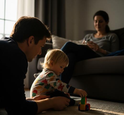 Opieka nad dzieckiem - czy przysługuje ojcu gdy żona nie pracuje?