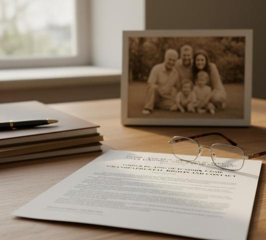 Prawo dziadków do kontaktów z wnukami - wniosek, opłaty, wzór pisma