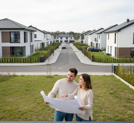 Minimalna odległość budynku od drogi wewnętrznej